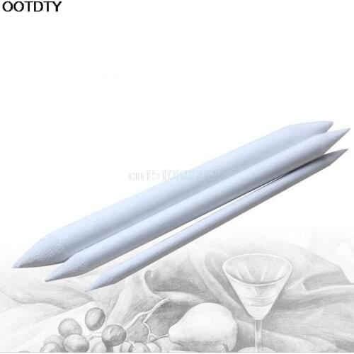 3Pcs Stump Sketch Durable Art Drawing Tool Pastel New Blending Smudge Tortillon