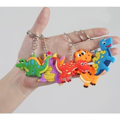 Dino Bracelet Keychain Roar Dinosaur Party Decor Birthday Party Decoration Kids Jungle Safari Favor Party Supplies Baby Shower