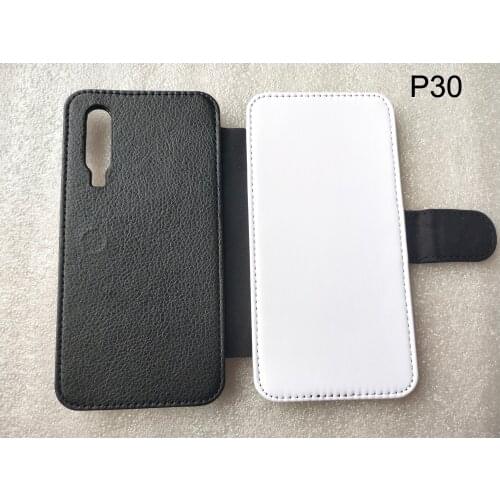 For Huawei P40 / P30 lite / P30 Pro / P smart Flip Leather sublimation case + blank Polyester cloth can printable retail 1pcs