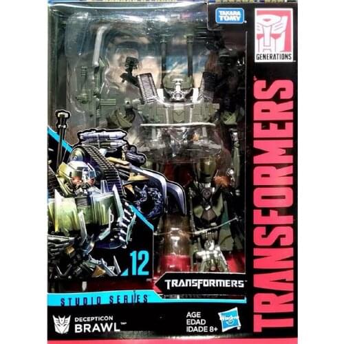 Hasbro Transformerses Studio Series 12 Voyager Class Movie 1 Decepticon Fighting Action Figure Toy SS12-Children 8 and above