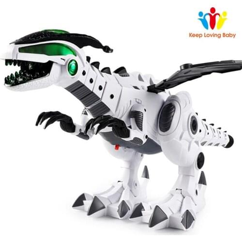 Spray Electric Dinosaur Mechanical Pterosaur Toy Light Sound Dinosaurs Model Toys Children Christmas Gifts Electronic Pets