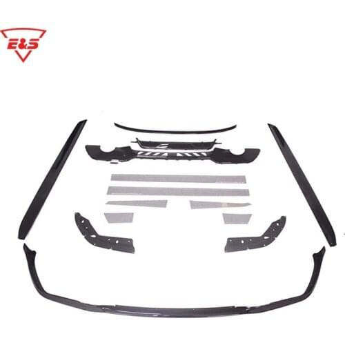Suit For 3 Bmw Series G20 G28mp Pp Bright Black Front Lip Rear Spade Side Skirt Tail Small