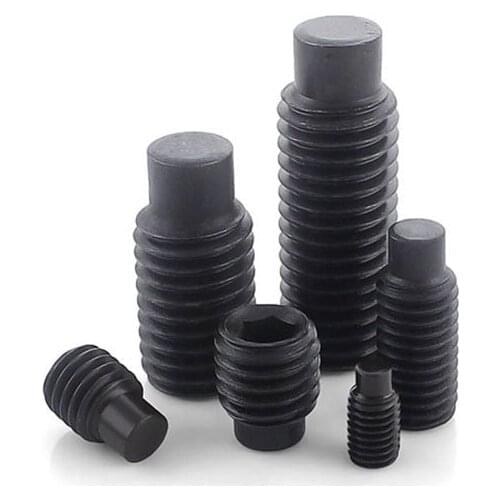 〖M3M4M5M6M8M10〗12.9 cylindrical set screws with convex end machine screws without head screw base