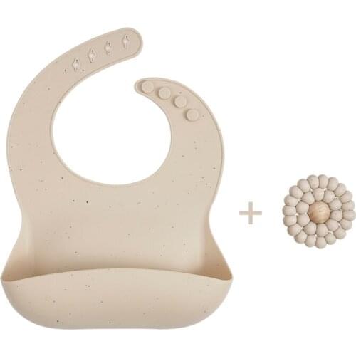 Muslin life Silicone Bibs For Babies