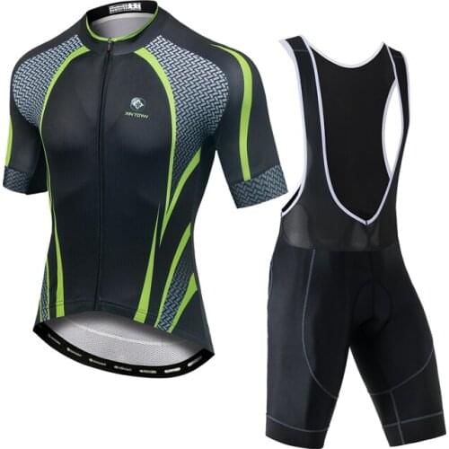 YOCENE Wholesale High Quality Bike Sports Clothing Unique Printing Cycling Shorts Set Hot Selling Bicycle Wear