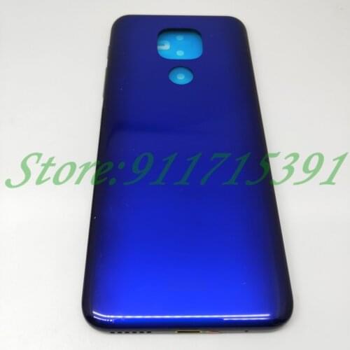 Original For Motorola Moto G9 Play Back Battery Cover Rear Door Panel Housing Case