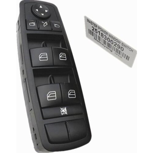 Power Window Switch for Benz GL R ML Class W164 GL320 GL350 GL450 ML320 ML350 ML450 ML500 2518300290 A2518300290 A 251 830 02 90