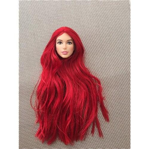 Rare Global Limited Edition Doll Toy Head Princess Fashion Wonder Lady Doll Head Girl DIY Dressing Hair Toys Favorite Collection