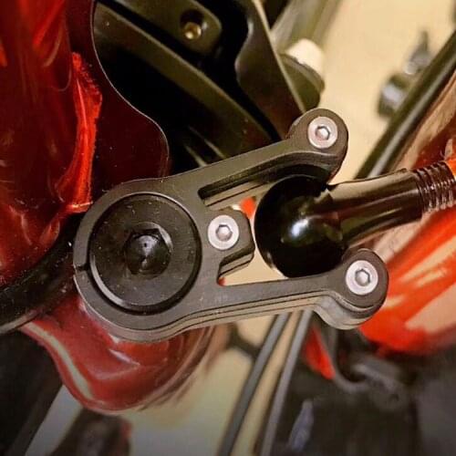 Ti CNC Catcher For Folding Bike Titanium Bicycle Front Fork Fixed Buckle Headpost Cycling Parts