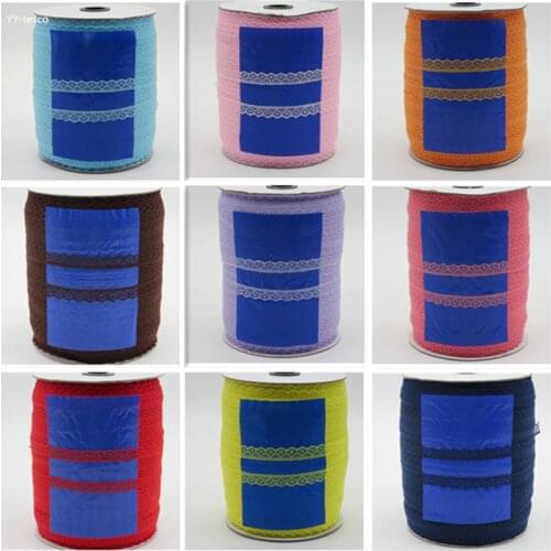 High quality 800yards Lace Ribbon Tape Width 14MM Trim Fabric DIY Embroidered Net Cord For Sewing Decoration african lace fabric