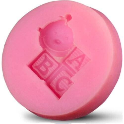 1Pcs Letters ABC Chocolate Candy Jello Silicone Mold Mould Cake Tools Bakeware Sugar Craft D061