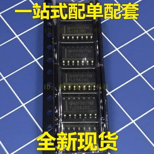 100% Original New TLC5620 TLC5620C TLC5620CDR SOP14
