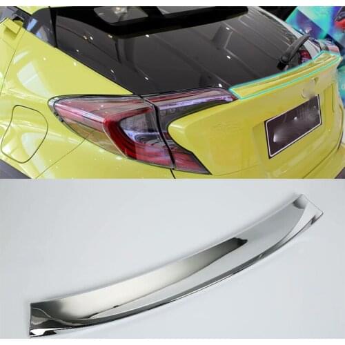 ABS car accessories rear bar trims Car Styling For TOYOTA CH-R 2018 high quality