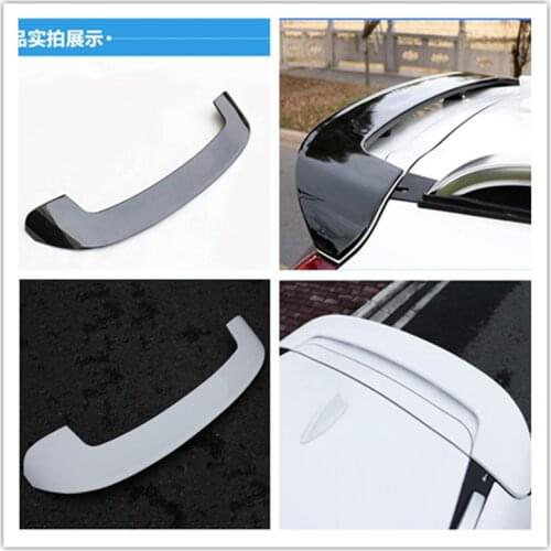 ABS PLASTIC CAR REAR WING TRUNK DOOR LIP SPOILER FOR CRV CR-V 2017 2018 PEARL WHITE