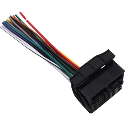 Car Stereo Radio Wiring Harness Plug For Mercedes 2008-2012 C300 2008-2012 C350