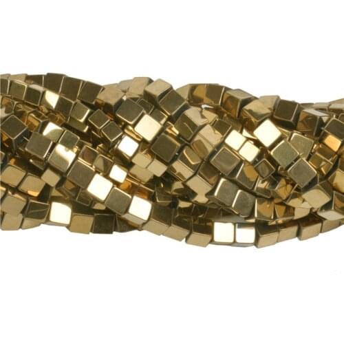 Natural Stone Black Gold Silver Rainbow Hematite Beads Round 2 3 4 MM Fit Diy Jewelry Charm Bracelet Necklace Making