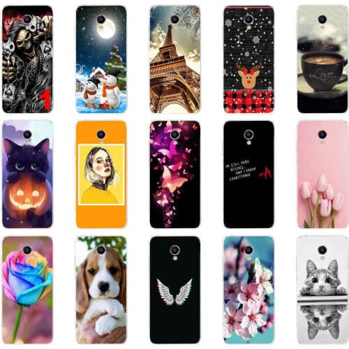 For Meizu M5 Case Cover Soft TPU Capas Cover For Meizu M5 Phone Case Silicone Bumper Fundas