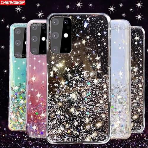 Luxury Glitter Star Case For Samsung Galaxy A51 A71 A70 A50 A30 A40 A20 A10 A20E A30S A50S S20 Ultra S10 S9 S8 Plus S10E Cover