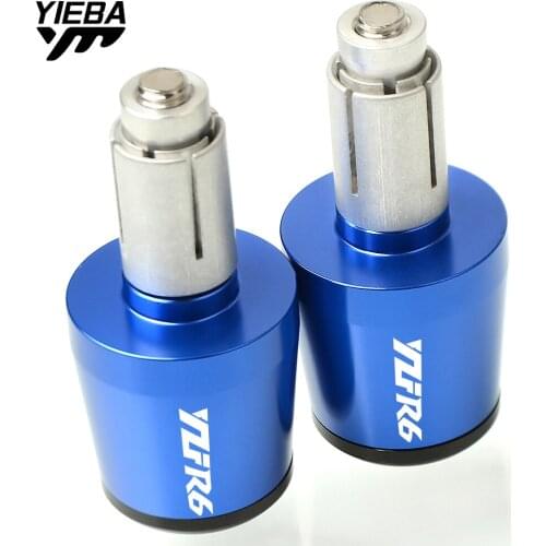 FOR 1999 2001 04 06 2007 2013 Yamaha YZF R6 YZFR6 YZF-R6 motorbike Handlebar Gear Balanced Plug Slider Handle Bar End Grips Caps