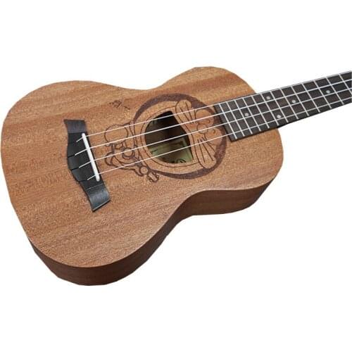23 inch Hawaiian Ukulele 4 strings Mini Guitar 6 Kinds of Cartoon Patterns Kids Gift Sapele Ukelele