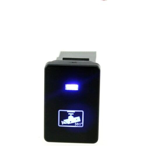 Prius Landa Driving Recorder Button Switch White Light Push On-OFF