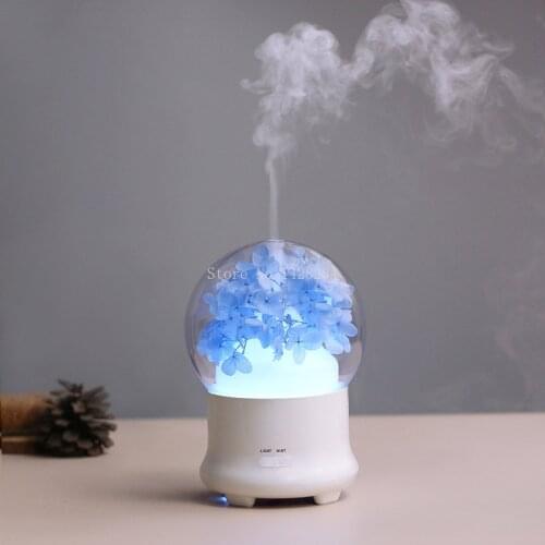 Mini Ultrasonic Humidifier Warm LED Night Light Aroma Diffuser Office Home Aromatherapy Essential Oil Diffuseur sprayer