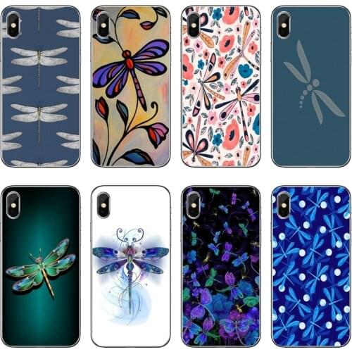 Fashion dragonfly Soft Phone Case For Samsung Galaxy A71 A70 A60 A51 A50 A41 A40 A31 A30 A20E A21S A12 A10 A7 A5 A3