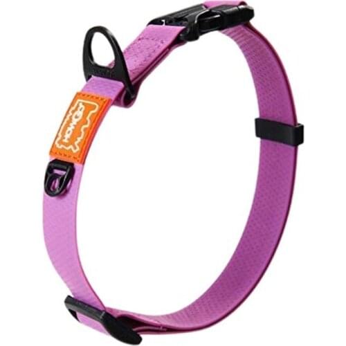 Fashion Dog Collar Choker Pet Puppy Collars PVC Coated Waterproof Odor-Proof Easy Clean Walking Outdoor for Small Large Dogs