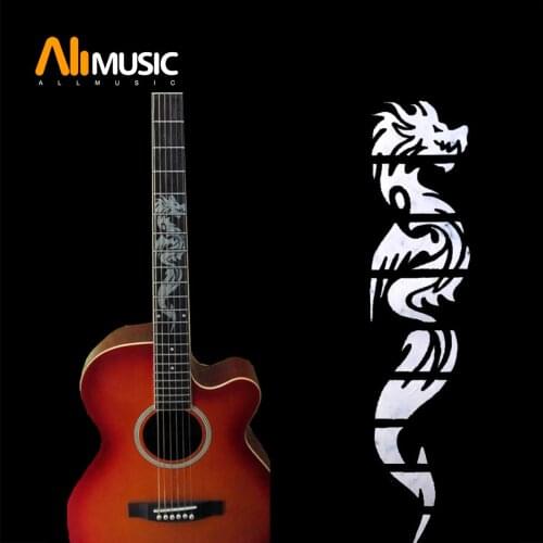 Guitar Inlay Stickers Dragon Guitarra Fretboard Decals/ Markers For Guitar Fret Neck