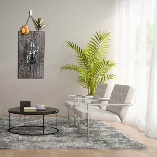 2021 New Wall-mounted Decorative Plant Glass Container Vase Hydroponic Green Dill Vase Clear Glass Vase Wall Decorations