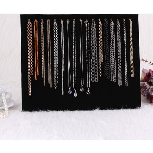 17 Hooks Jewelry Organizer Display Stand Necklace Dangling Pendant Chain Rack Jewelry display Presenting Rack Fashion gift