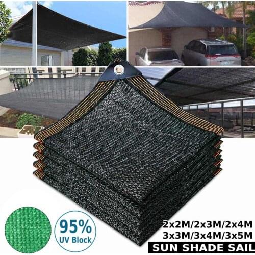 PE Sunshade Net Anti-UV 95% Shading Rate Outdoor Garden Sunscreen Sunblock Shade Cloth Net Plant Greenhouse Car Cover