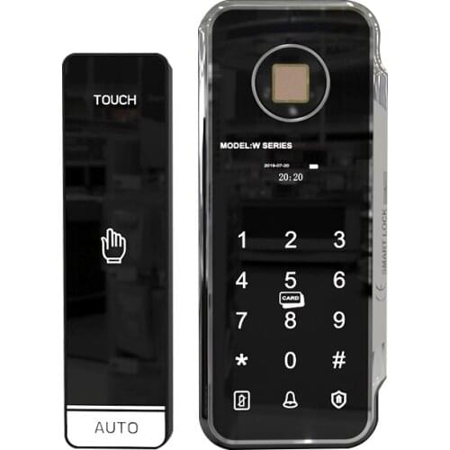 IC Card Smart Lock Wireless Fingerprint Attendance Machine Double Recognition Attendance Office Assistant Door Lock