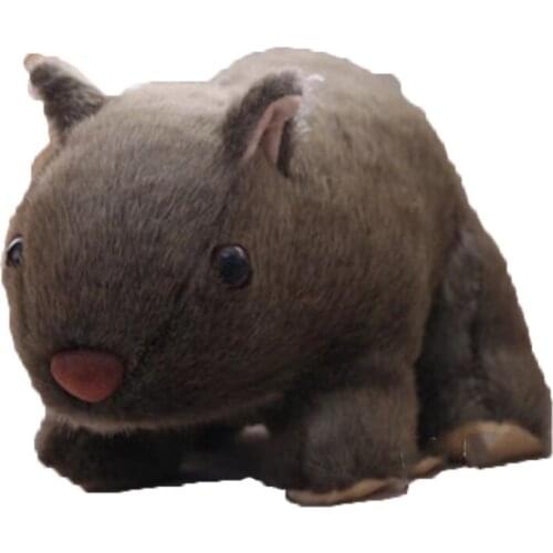 Bag bear simulates plush toy Aussie Wombat doll kids cognitive cute little pose for girlfriends birthday present