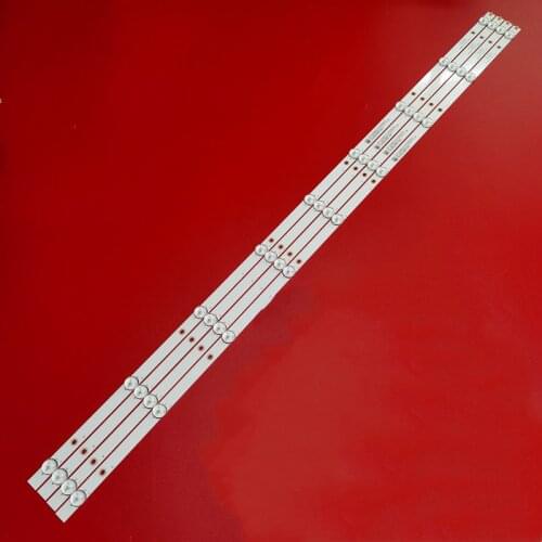 LED Backlight strip bad 9 lamp for Centek CT-8250 UHD System K50DLX9US MS-L1255 V7 CX500DLEDEM PU50S7XL HL-00500A30-0901S-04