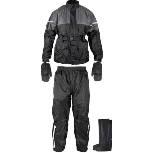 Water rain suit waterproof jacket pant cover glove motorcycle boot