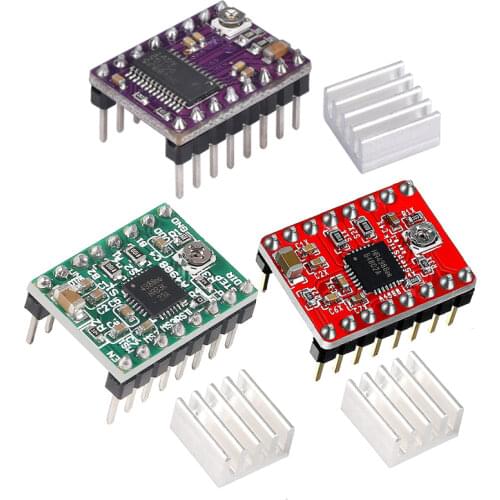 3D Printer Parts StepStick DRV8825/A4988 Stepper Motor Driver Carrier Reprap 4-layerPCB RAMPS replace A4988 Stepper Motor Driver