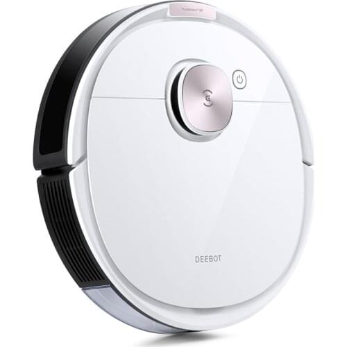 2020 Original ECOVACS DEEBOT OZMO T8 MAX Sweeping and Mopping Robot Vacuum Cleaner for Home APP Remote Control Speaking English