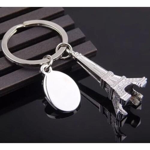 3D Creative Style Retro Mini Eiffel Tower Keychain Keyring Keyfob Lover Gifts Key Chain