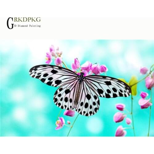 Diy diamond embroidery diamond painting cross stitch full square rhinestone mosaic,animal,unfinished home decoration,butterfly