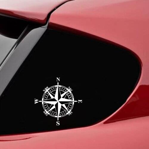 Car Body Compass Car Sticker Fashion Cartoon For Car Decal Sticker Window Decoration Personality Vinyl Decals Stickers