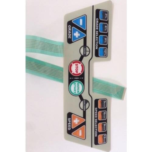 Treadmill start stop button keyboard switch quick start button for STEX-X6 8020T 8016 8023