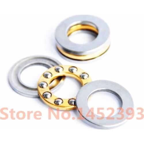 Free shipping 10pcs F10-18M Axial Ball Thrust Bearing 10mmX18mmX5.5mm 10*18*5.5mm