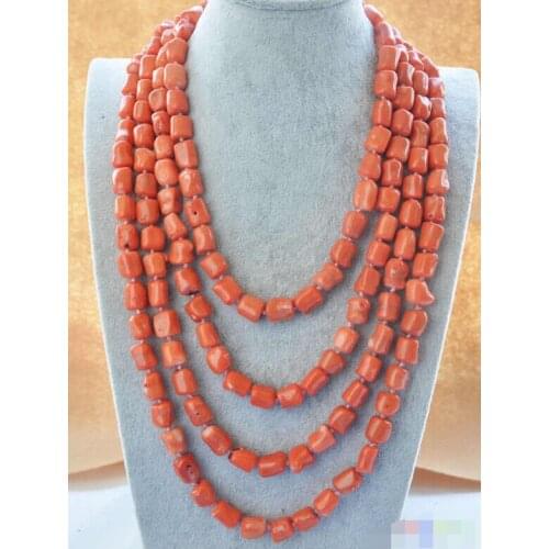 FREE SHIPPING>>>@@ > 1048 massive pink coral NECKLACE