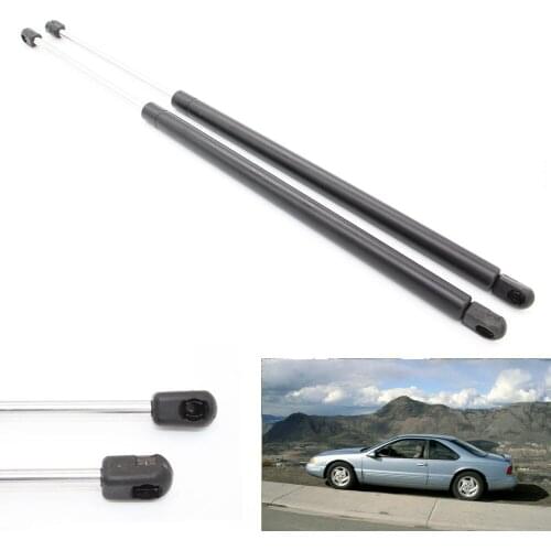 For Mercury Cougar 1989-97 19.49inch for Ford Thunderbird Front Hood Gas Charged Spring Lift Supports Struts Prop Shocks Damper
