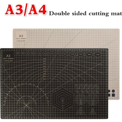 A3/A4 Double Sided Cutting Mat Black Cutting Board Patchwork Cut Pad Patchwork Tools DIY Tool Art Cutting Mats Patchwork Tools