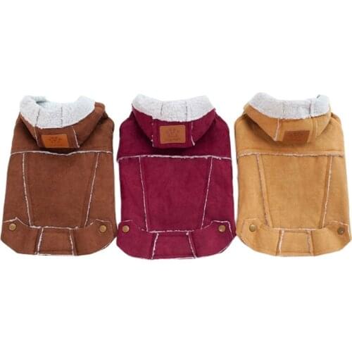 Pet Dog Hoodie Coat Cat Puppy Pet Puppy Hoodie Jacket Autumn/Winter Apperal 5 Sizes 3 Colours