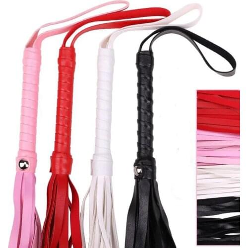 PU Leather Flirting Whip Erotic Toys Bdsm Femme Sex Toys For Woman Slave Adult Toy Couples Sex Shop Produtos Toy Gags & Muzzles