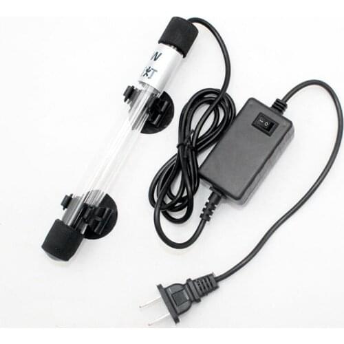 Aquarium Fish Tank lamp LED Bar Light IP68 Waterproof 18.5/22/24.5CM Underwater Lamp Aquariums Decor Lighting US/EU Power Supply