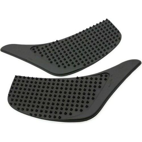 Motorcycle Black Tank Traction Side Pad Gas Fuel Knee Grip For Yamaha FZ-1N S 2006-2015
